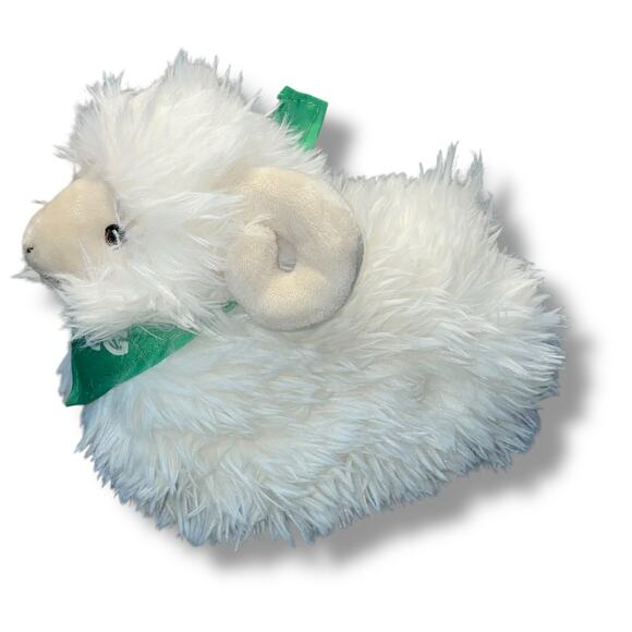 Keel Eco Plush Sheep Lamb 10" Stuffed Animal Nursery Shower Embroidered - Picture 6 of 12
